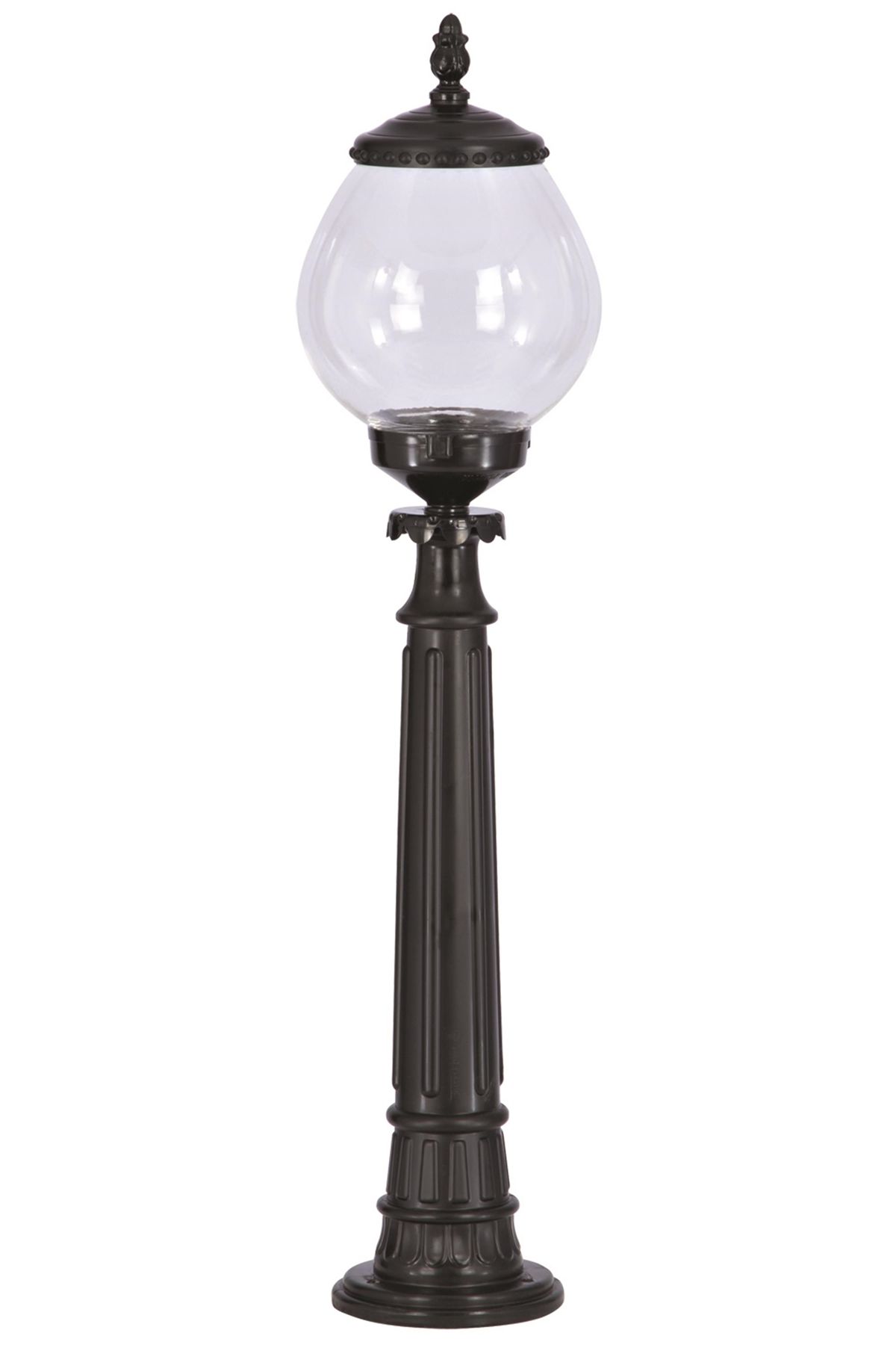 Bahçe Set Üstü Aydınlatma E27 12W 25cm ABS Siyah Dorbien-BSU-68194-BSY-B