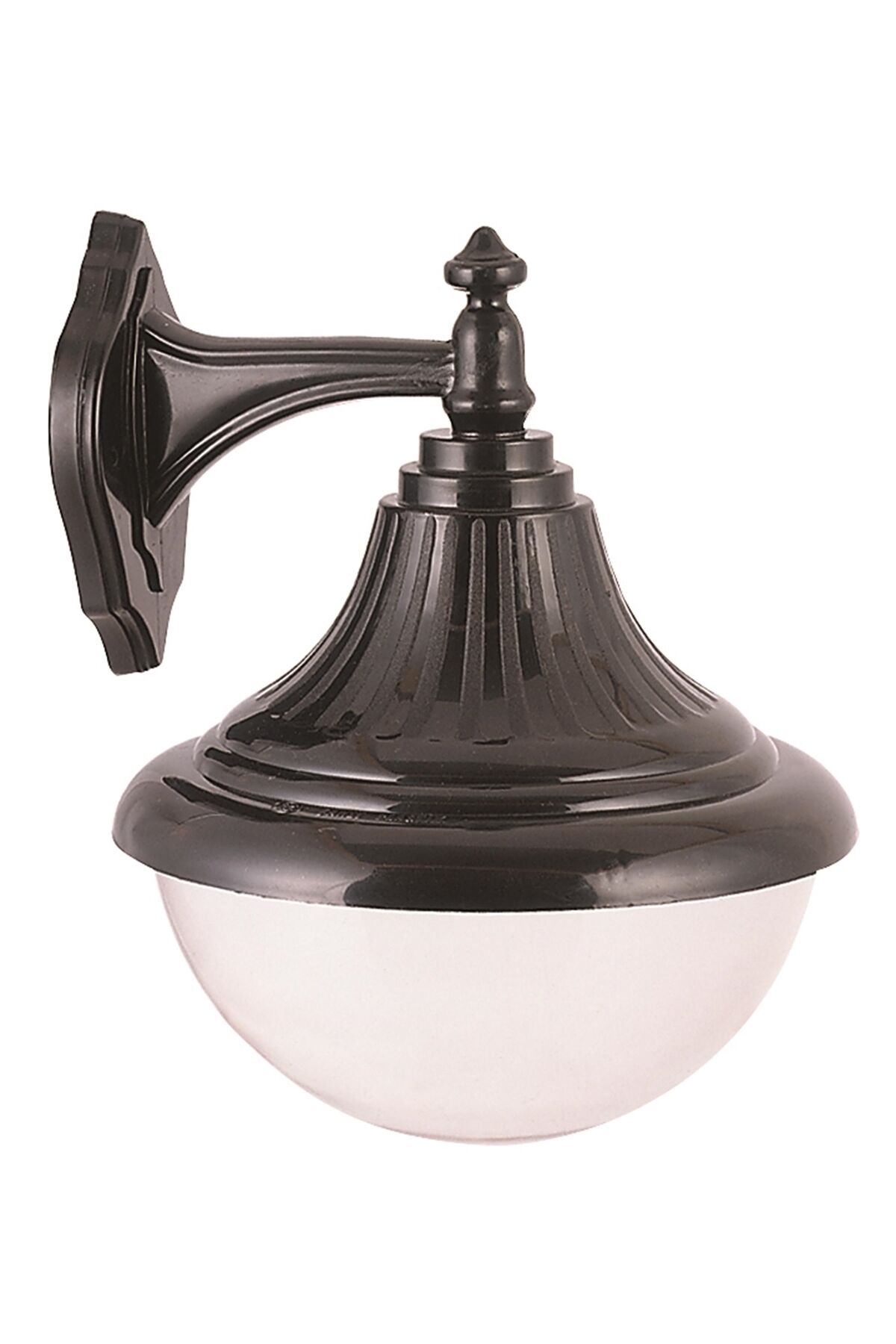 Bahçe Aplik E27 12W 30x27cm ABS Siyah Dorbien-BAP-68207-BSY-M2
