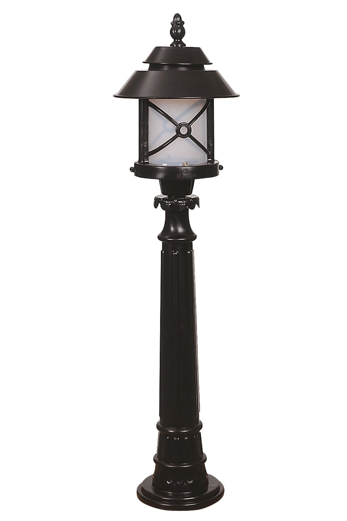 Bahçe Set Üstü Aydınlatma E27 12W 26cm ABS Siyah Dorbien-BSU-68199-BSY-B