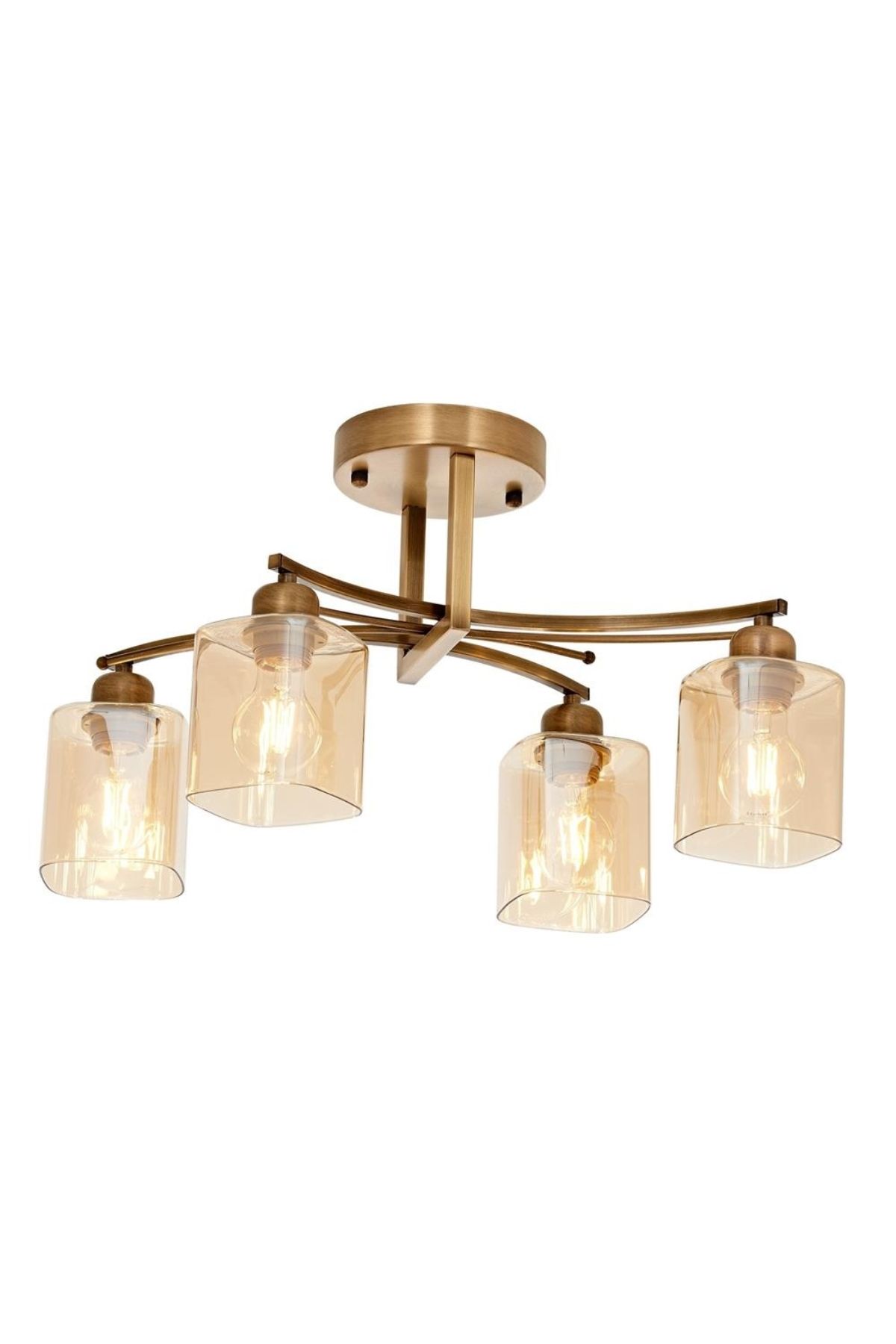 Asya Modern Avize E27 48W 60x30cm Metal Eskitme Avonni-AR-1867-4E