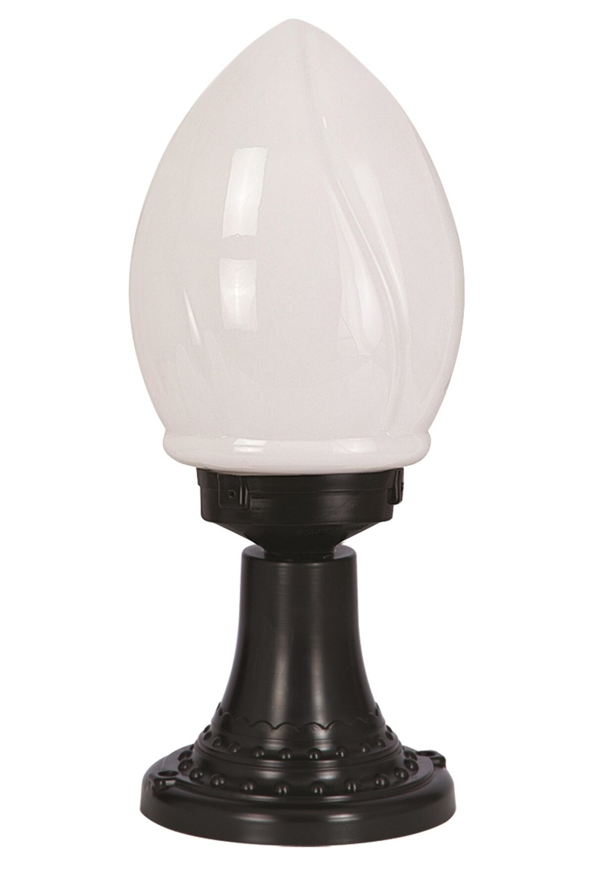 Bahçe Set Üstü Aydınlatma E27 12W 20cm ABS Siyah Dorbien-BSU-68204-BSY-M2-K