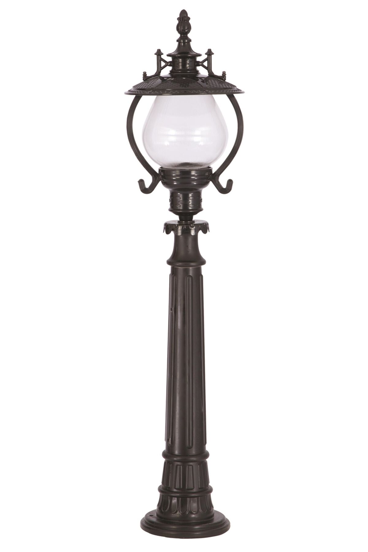 Bahçe Set Üstü Aydınlatma E27 12W 25cm ABS Siyah Dorbien-BSU-68205-BSY-B
