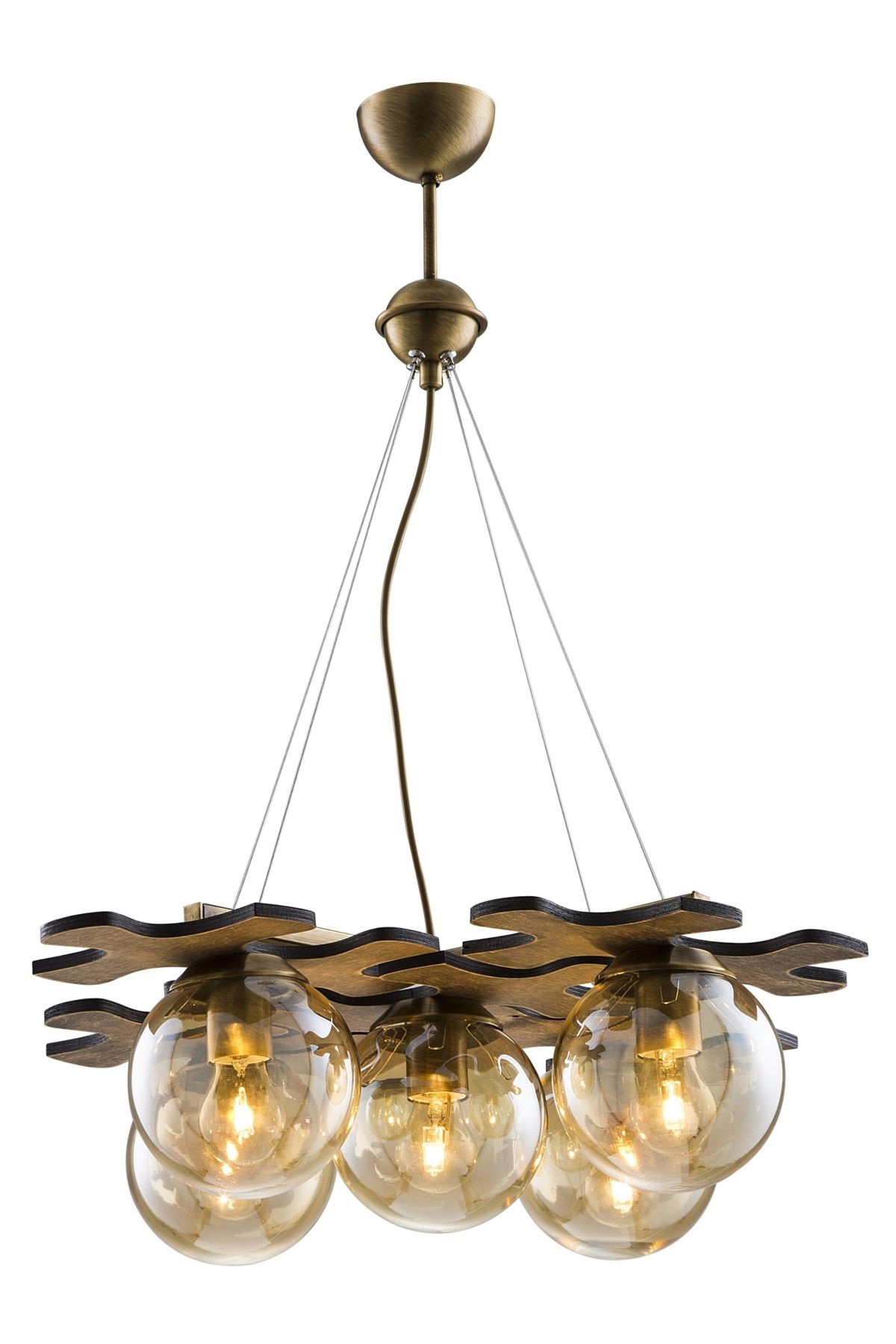 Tosya Modern Avize E27 60W 90x60cm Metal Eskitme Avonni-AV-1588-4+1EY