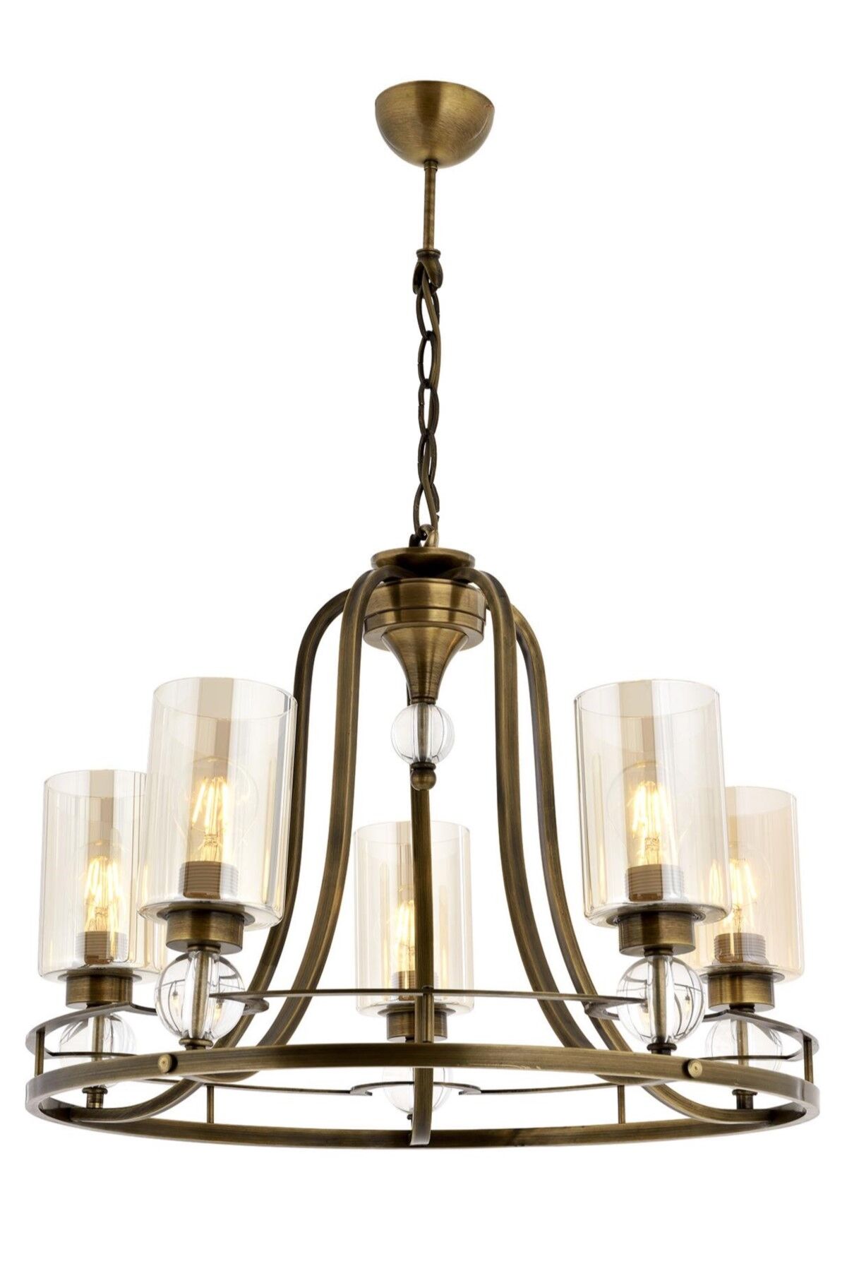 Dorinda Modern Avize E27 60W 62cm Metal Eskitme Avonni-AV-1597-5E
