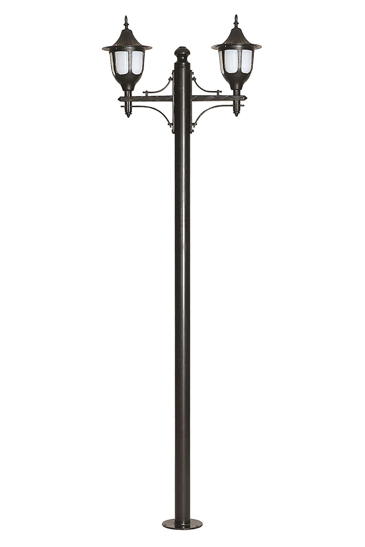Bahçe Direkleri E27 24W 85cm Alüminyum Sarı/Siyah Dorbien-BDR-68059-2BSY-M3-OP