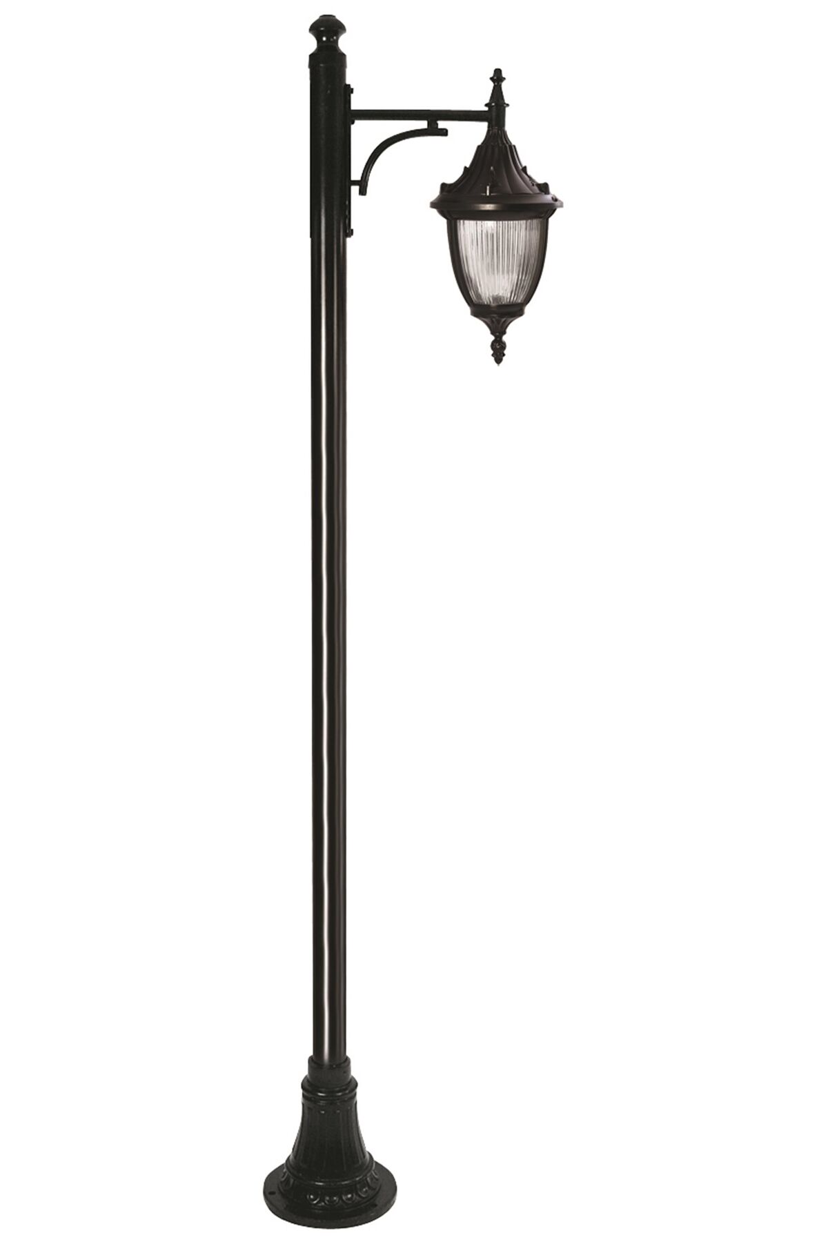 Bahçe Direkleri E27 12W 50x30cm Çelik Boru Kahverengi Dorbien-BDR-68186-1BSY-M1