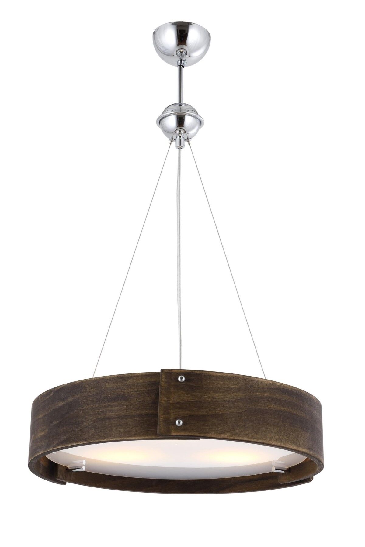 Henna Modern Avize E27 36W 45cm Ahşap Eskitme Avonni-AV-1362-1E