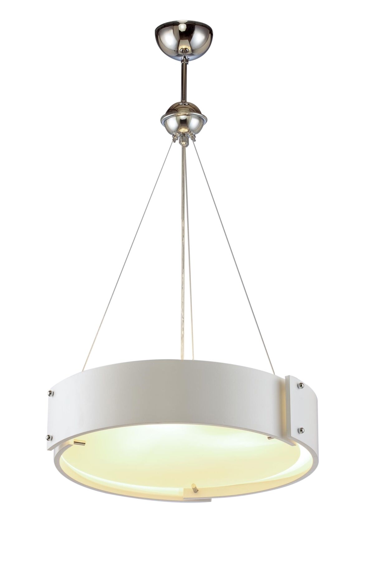Henna Modern Avize E27 36W 45cm Ahşap Beyaz Avonni-AV-1362-1KB