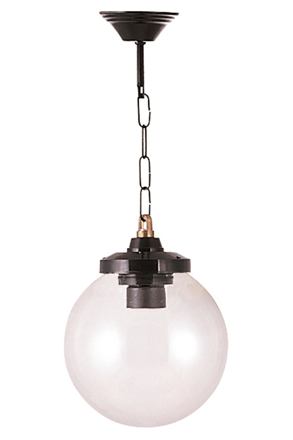 Bahçe Fenerleri E27 12W 20cm ABS Siyah Dorbien-BFE-68160-BSY
