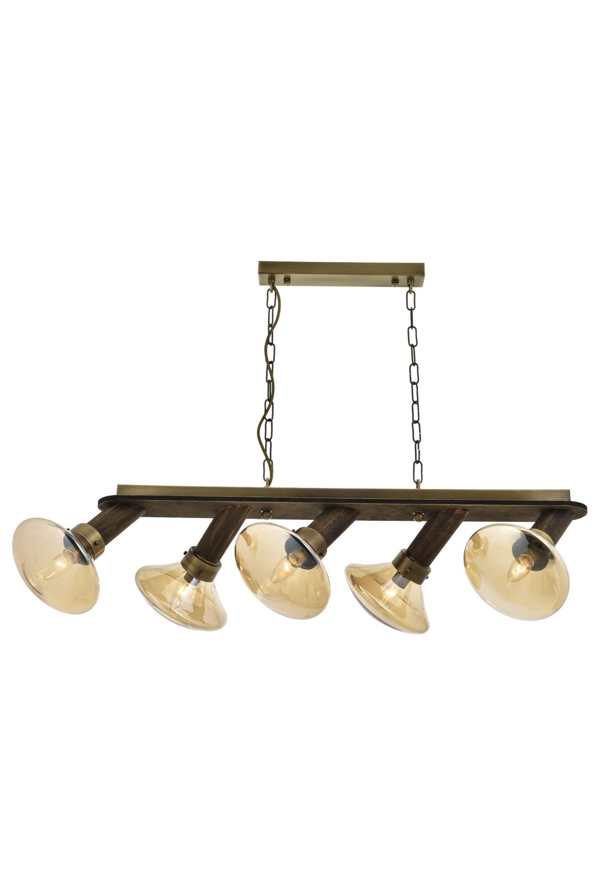 Mushroom Modern Avize E14 30W 90x27cm Metal Eskitme Avonni-AV-1682-5EY