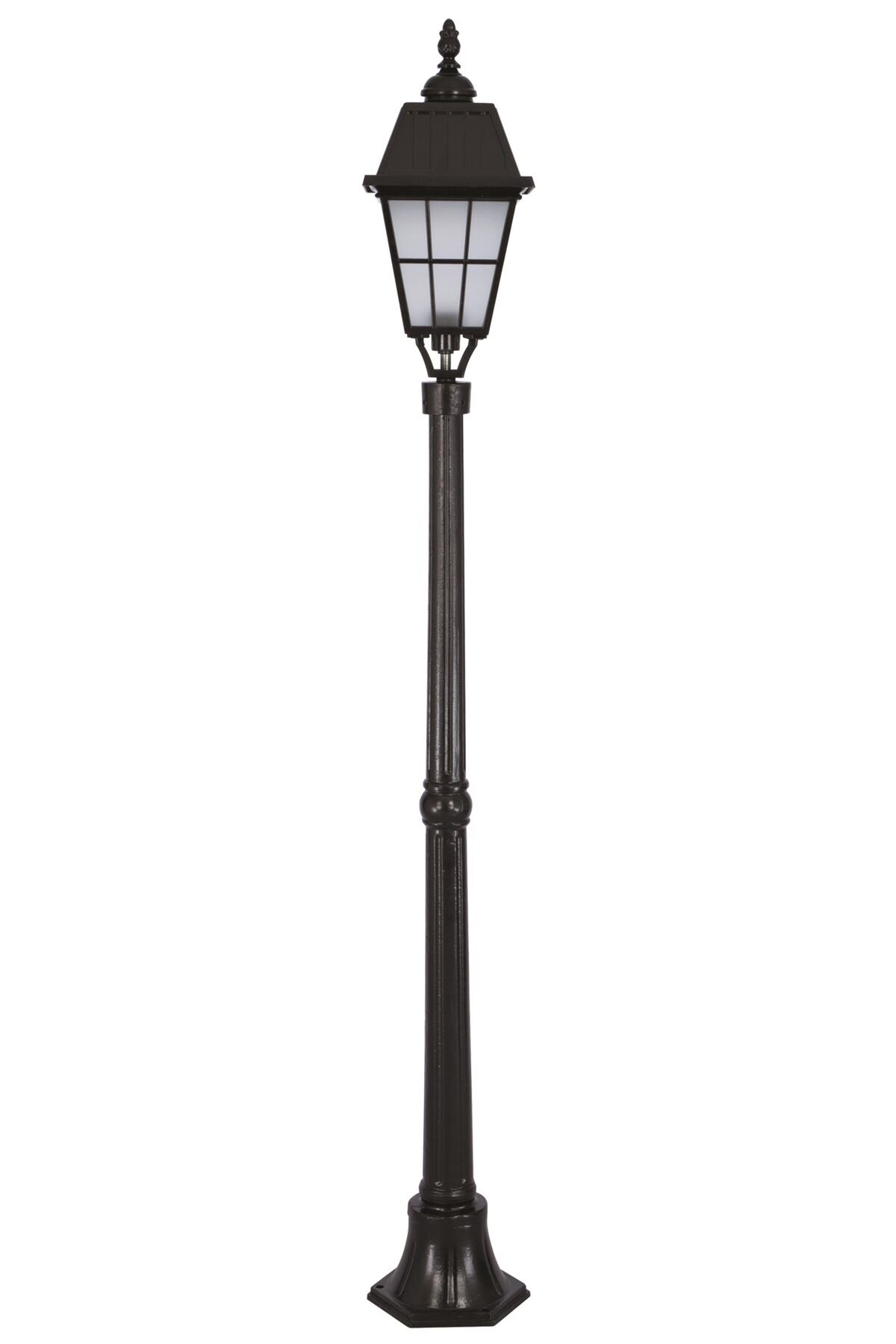 Bahçe Set Üstü Aydınlatma E27 12W 23cm Alüminyum Siyah Dorbien-BSU-68037-BSY-OP