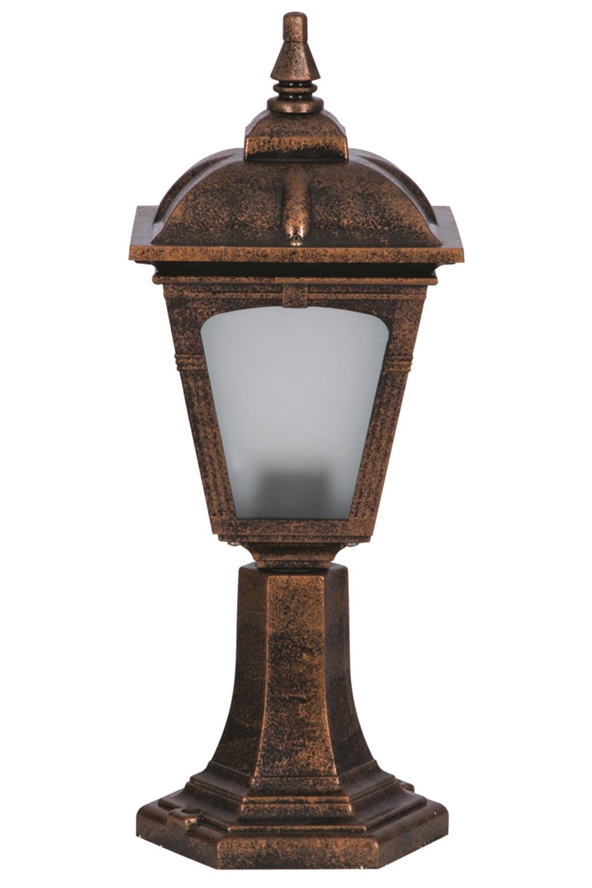 Bahçe Set Üstü Aydınlatma E27 12W 20cm ABS Kahverengi Dorbien-BSU-68185-BKR-K