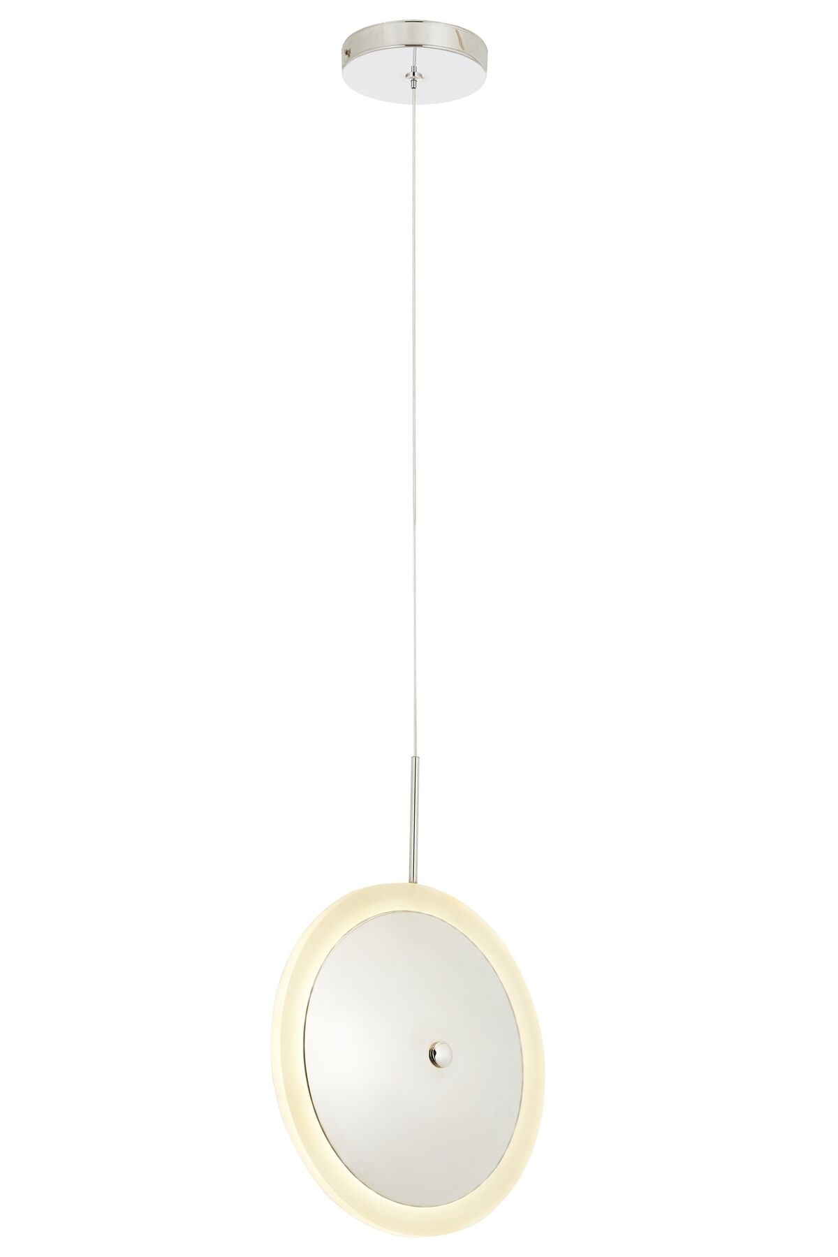 Cymbal Modern Avize LED 6W 24cm Metal Krom Avonni-AV-1846-1K-K