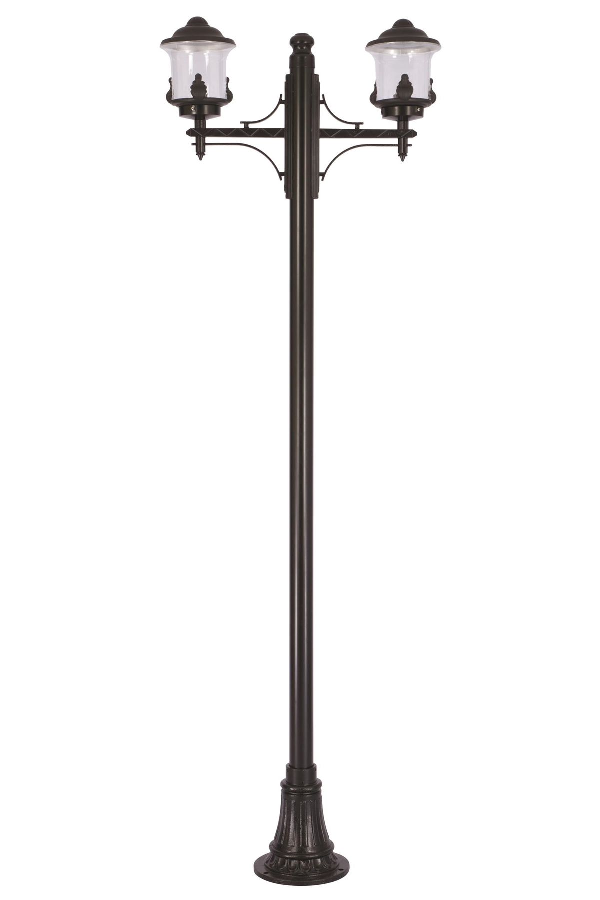 Bahçe Direkleri E27 24W 85cm Alüminyum Siyah Dorbien-BDR-68088-2BSY-M1-OP