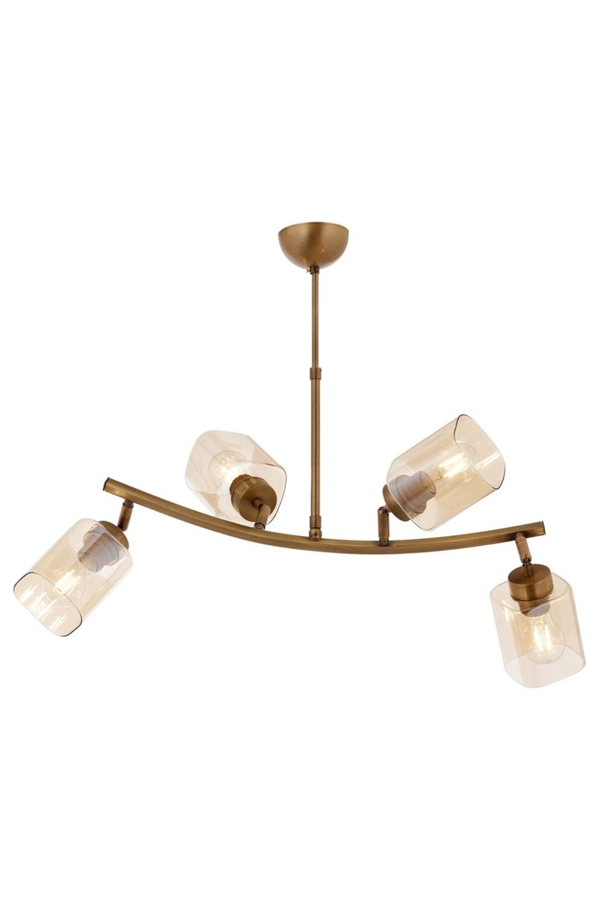 Karma Modern Avize E27 48W 60x36cm Metal Eskitme Avonni-AV-1836-4E-YM