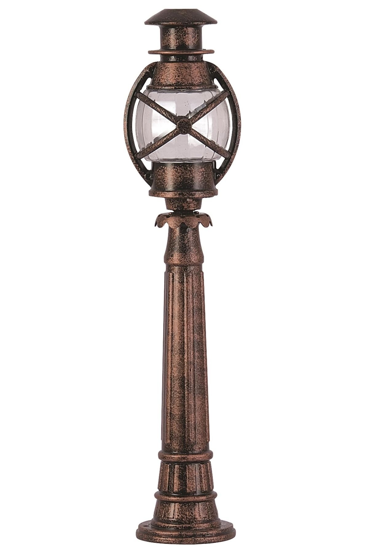 Bahçe Set Üstü Aydınlatma E27 12W 20cm Alüminyum Kahverengi Dorbien-BSU-68048-BKR-B