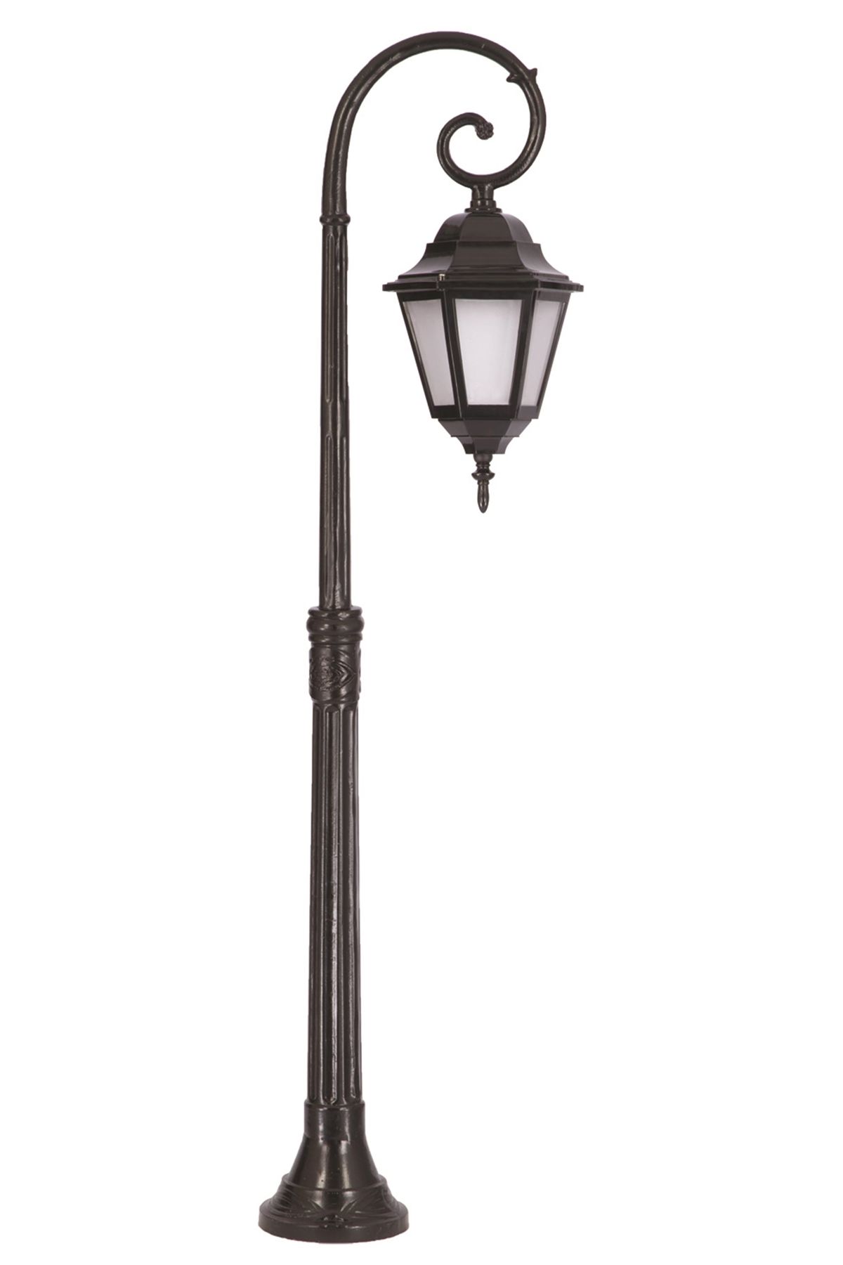 Bahçe Set Üstü Aydınlatma E27 12W 33x23cm Alüminyum Siyah Dorbien-BSU-68206-BSY-M2-B