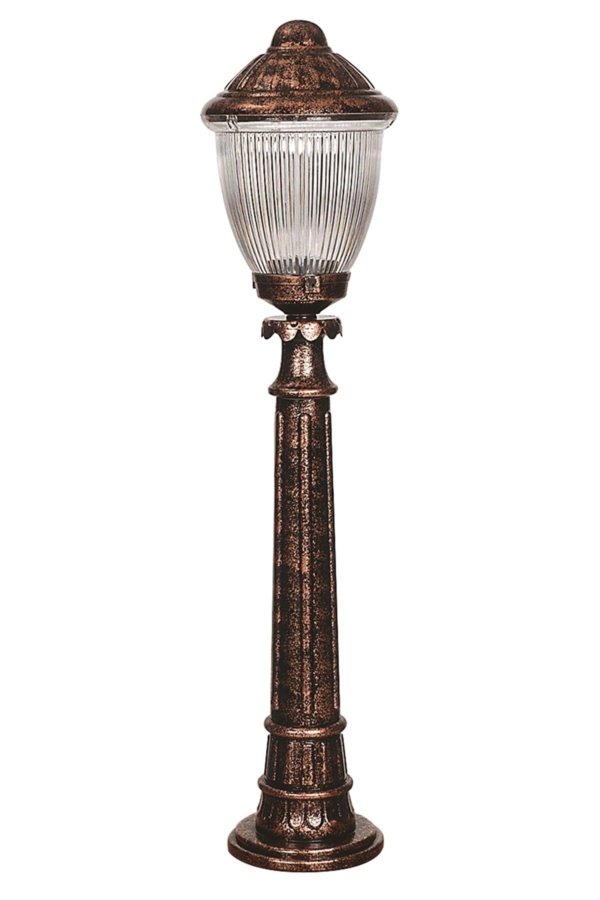 Bahçe Set Üstü Aydınlatma E27 12W 23cm ABS Kahverengi Dorbien-BSU-68210-BKR-B