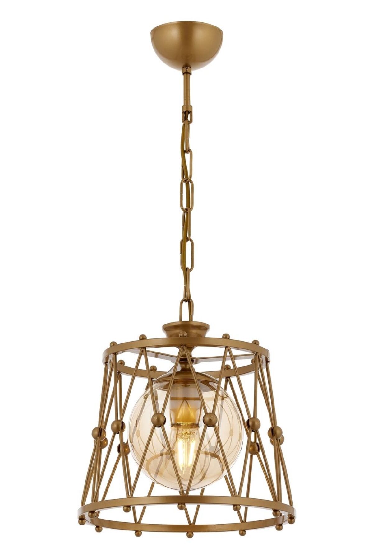 Merlin Modern Avize E27 12W 28cm Metal Eskitme Avonni-AV-1904-1BSA
