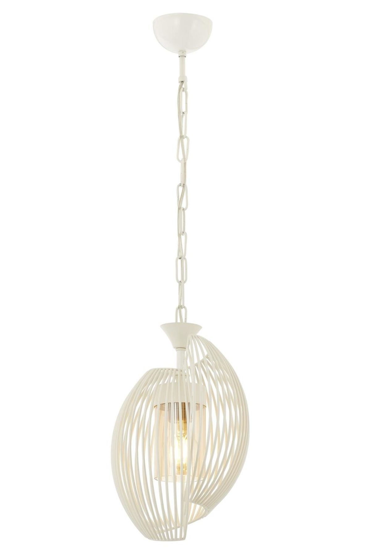 Lemon Modern Avize E27 12W 20cm Metal Beyaz Avonni-AV-1905-1BBY