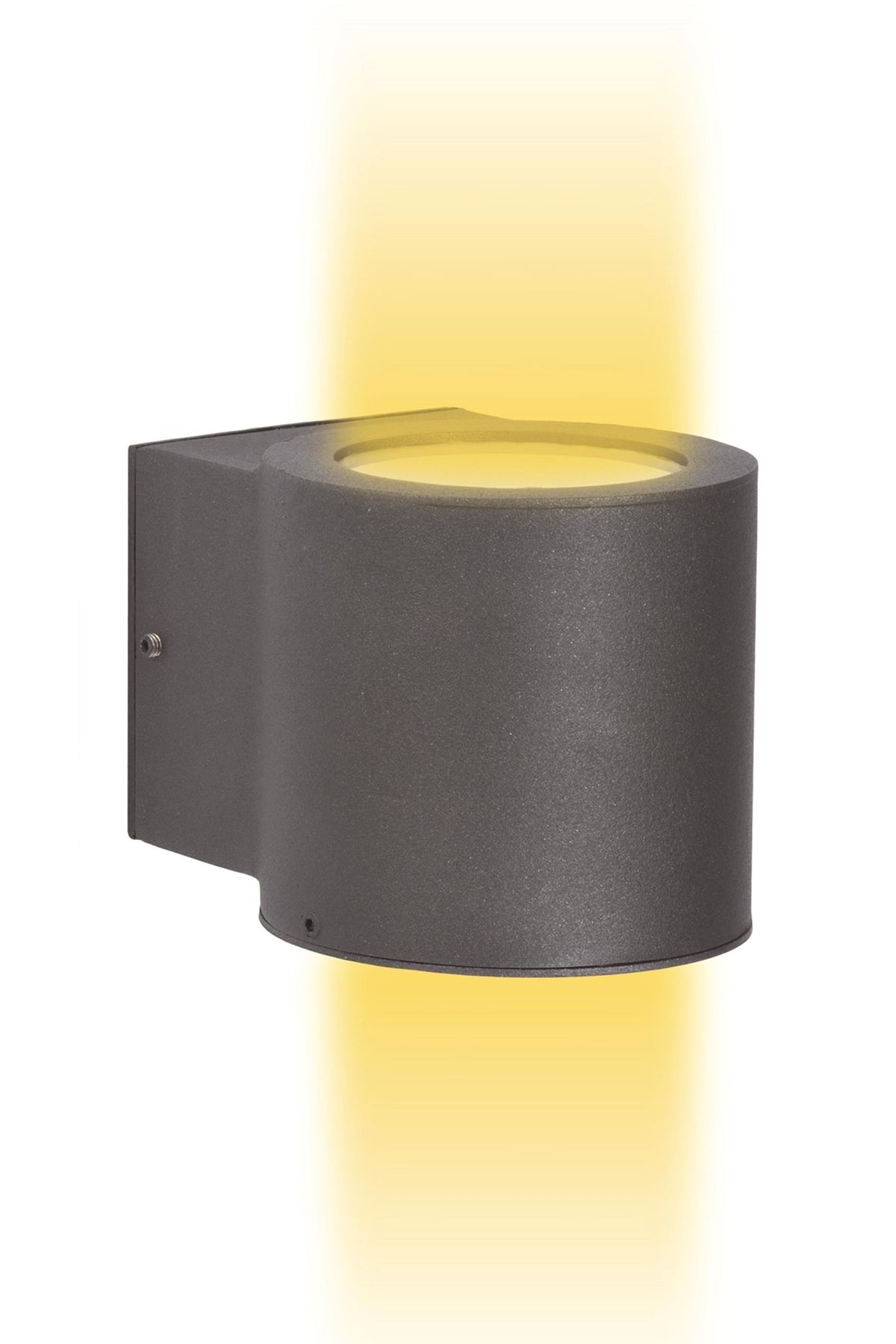 Bahçe Aplik LED 6W 12cm Alüminyum Profil Siyah Dorbien-BAP-68266-BSY-M5