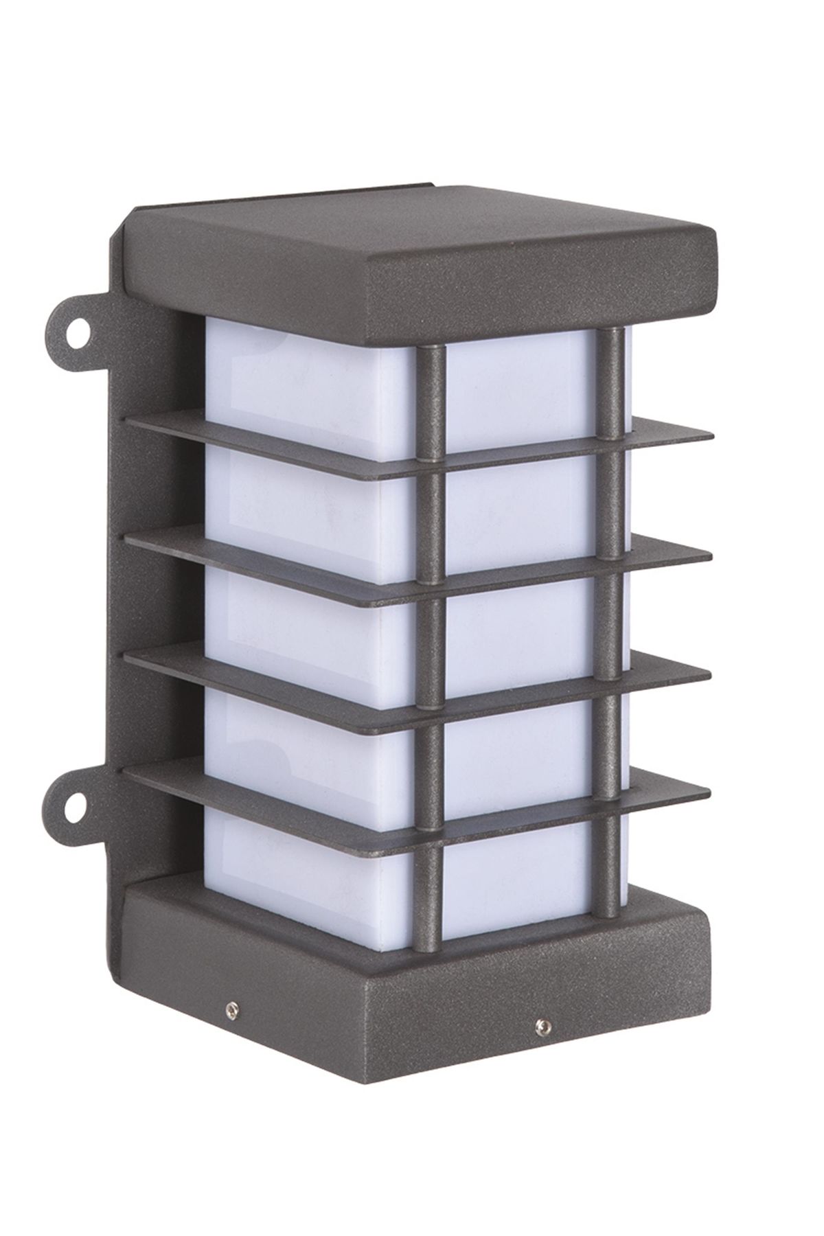 Bahçe Aplik E27 12W 14x14cm Metal Siyah Dorbien-BAP-68270-BSY