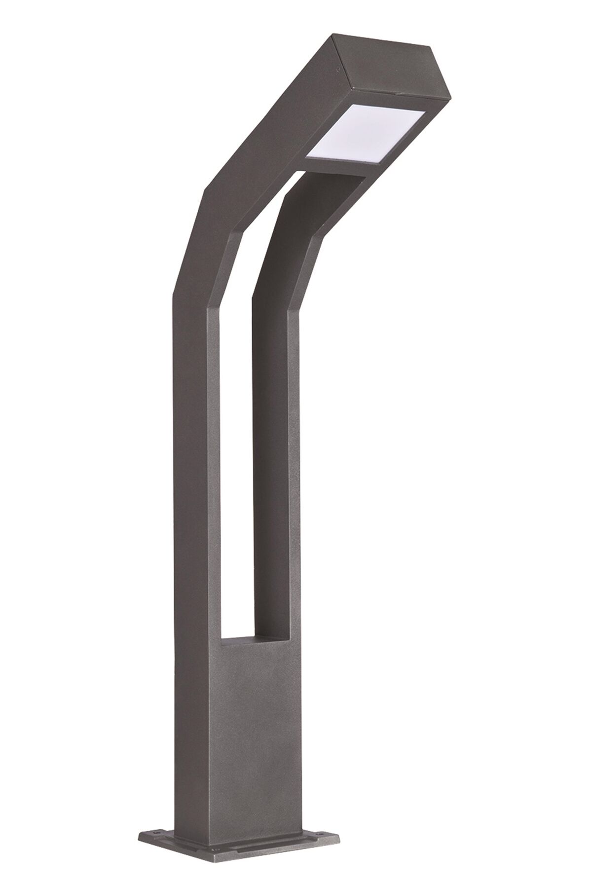 Bahçe Bollard LED 16W 15x8cm Alüminyum Profil Siyah Dorbien-BBO-68228-BSY-LED-B