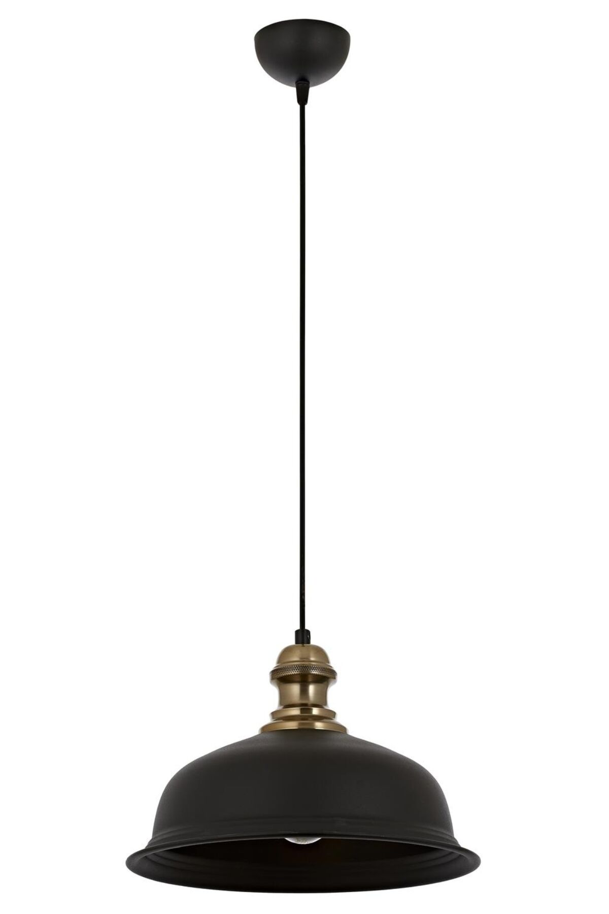 Akasya Sarkıt E27 12W 33cm Metal Siyah Avonni-AV-4106-M27-BSY