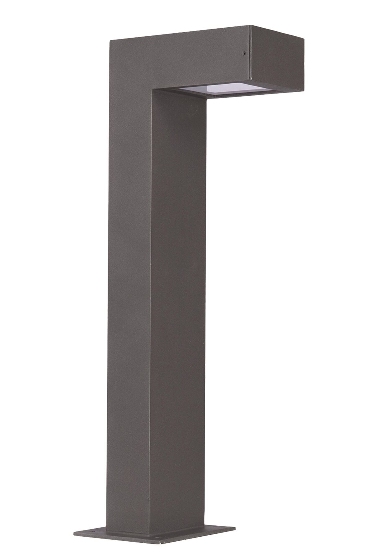 Bahçe Bollard LED 12W 15x8cm Alüminyum Profil Siyah Dorbien-BBO-68230-BSY-LED-B