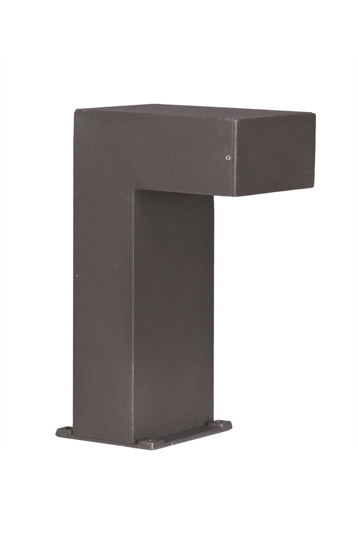Bahçe Bollard LED 6W 15x8cm Alüminyum Profil Siyah Dorbien-BBO-68230-BSY-LED-K