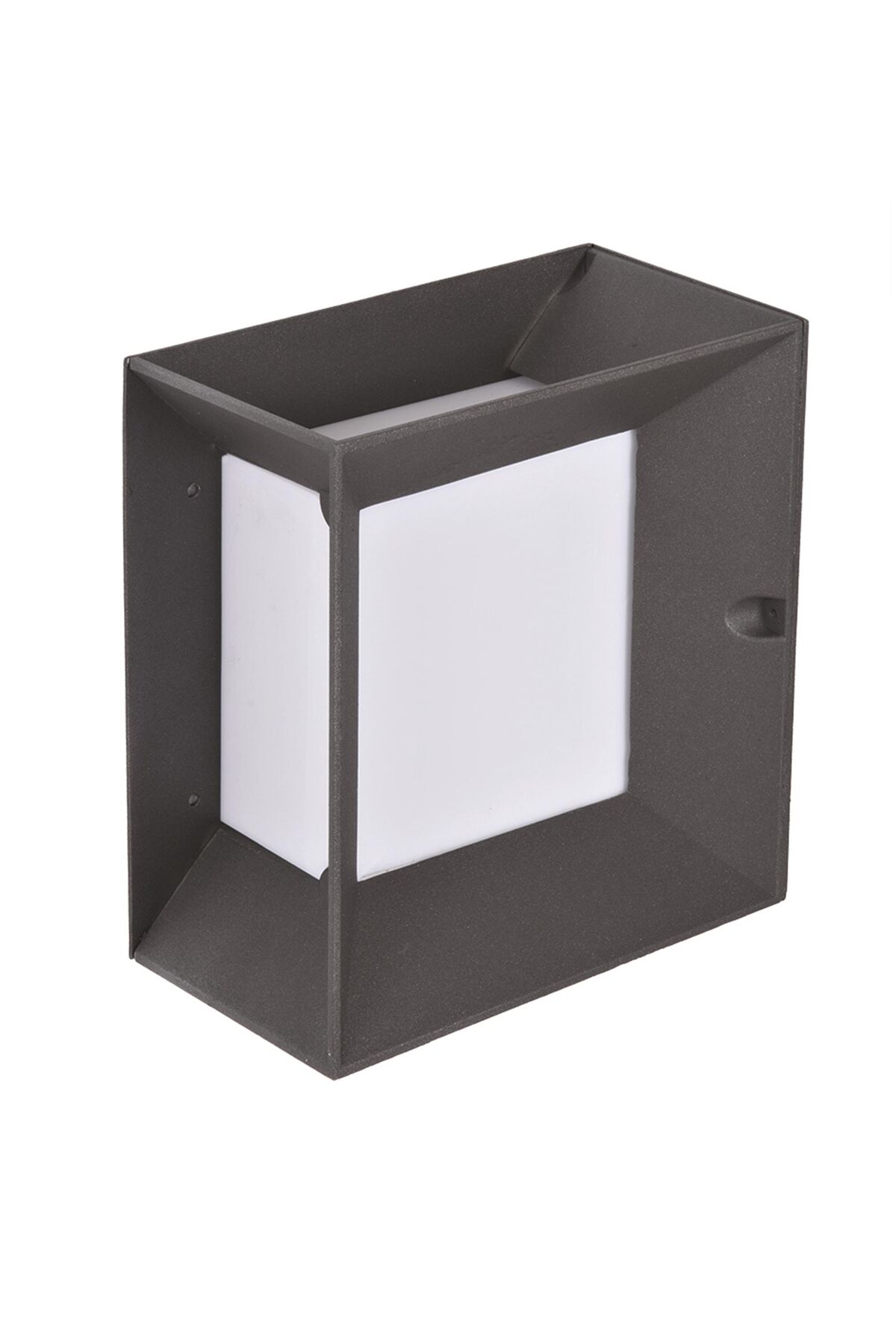 Bahçe Aplik E27 12W 22x13cm Alüminyum Siyah Dorbien-BAP-68273-BSY