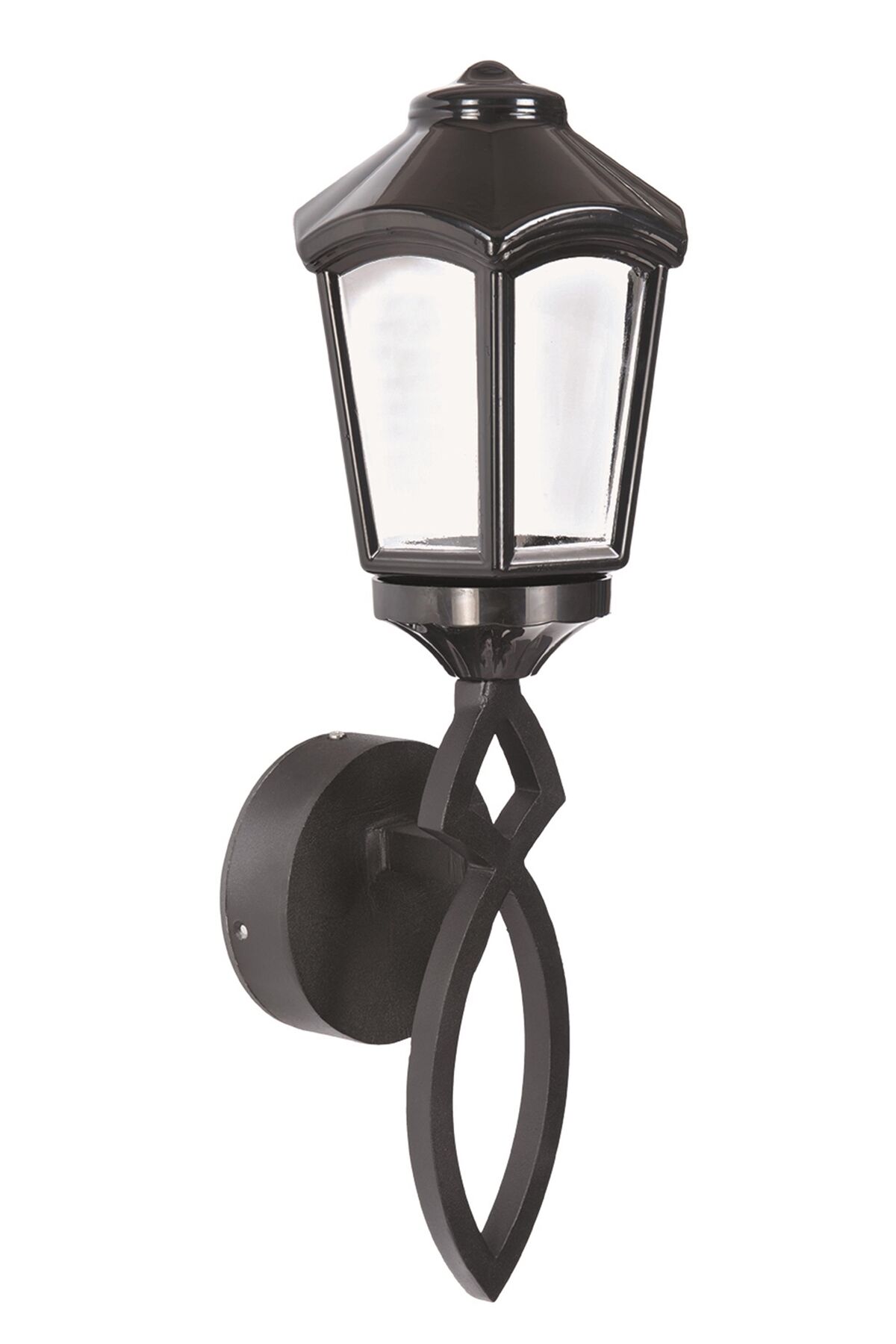 Bahçe Aplik E27 12W 20cm Alüminyum Siyah Dorbien-BAP-68278-BSY-M3