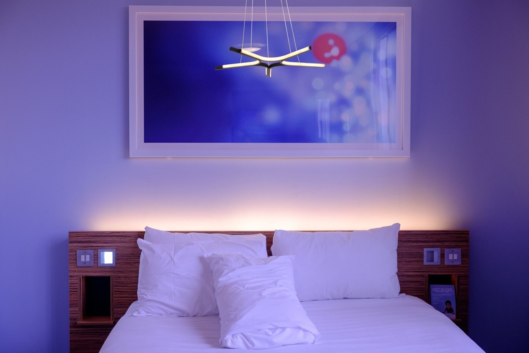 Yıldız Modern Avize LED 45W 60x60cm Alüminyum Profil Siyah Dorbien-EV-10382-5BSY