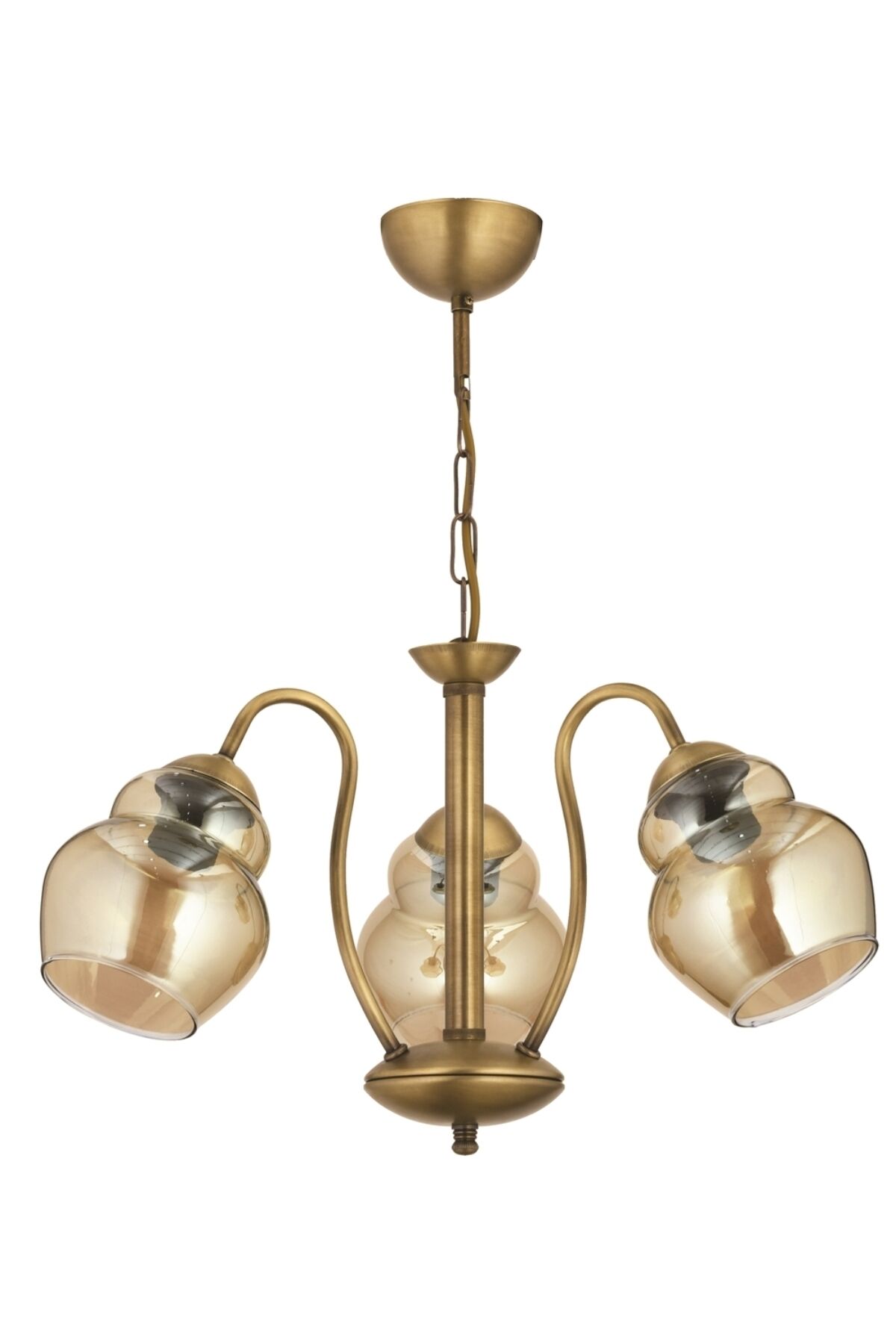 Glass Modern Avize E27 36W 50cm Metal Eskitme Dorbien-FZ-7105-3E