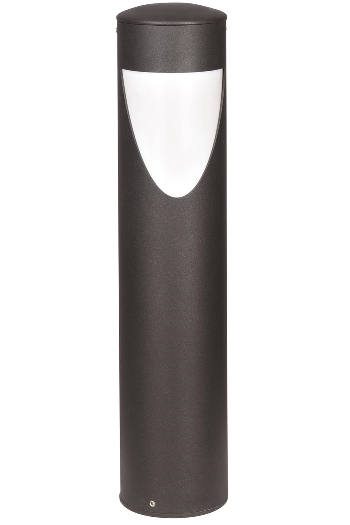 Bahçe Bollard E27 12W 15cm Alüminyum Profil Siyah Dorbien-BBO-68251-BSY