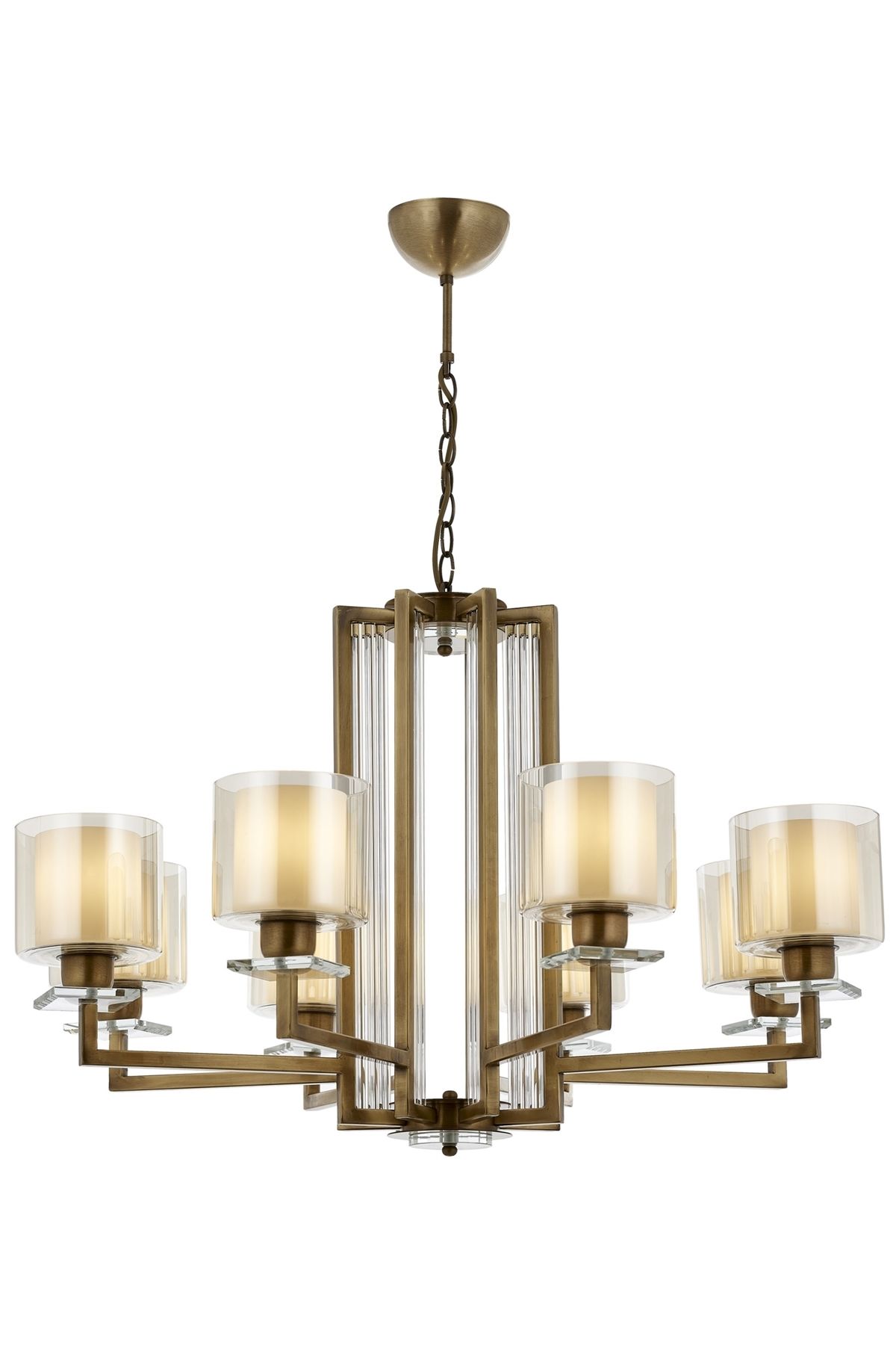 Beach Modern Avize E27 96W 80cm Metal Eskitme Avonni-AV-4285-8E
