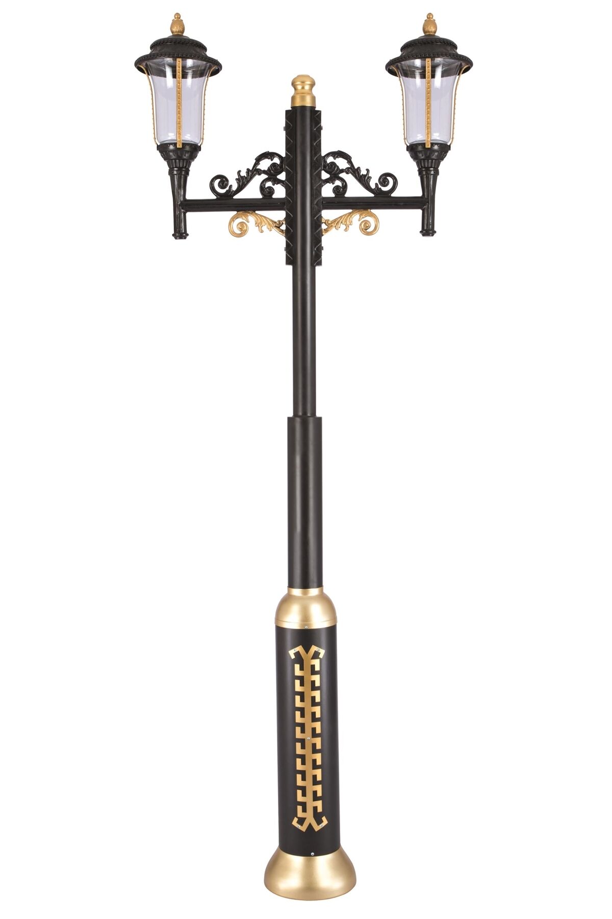 Bahçe Direkleri E27 24W 110cm Alüminyum Sarı/Siyah Dorbien-BDR-68031-2BSY