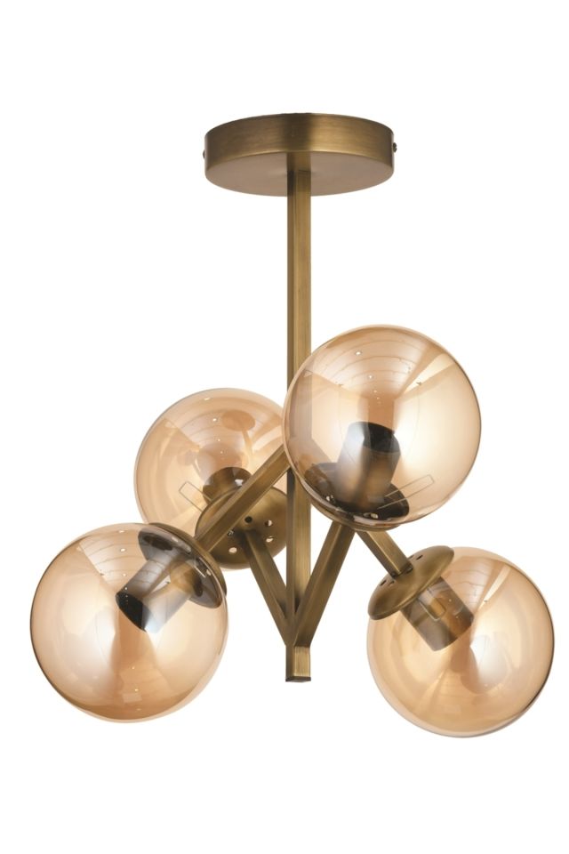 Top Modern Avize E27 48W 45cm Metal Eskitme Dorbien-FZ-7401-4E
