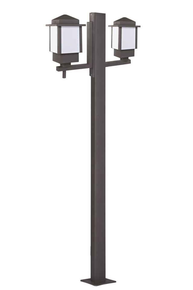 Bahçe Direkleri E27 24W 80cm Alüminyum Profil Siyah Dorbien-BDR-68272-2BSY