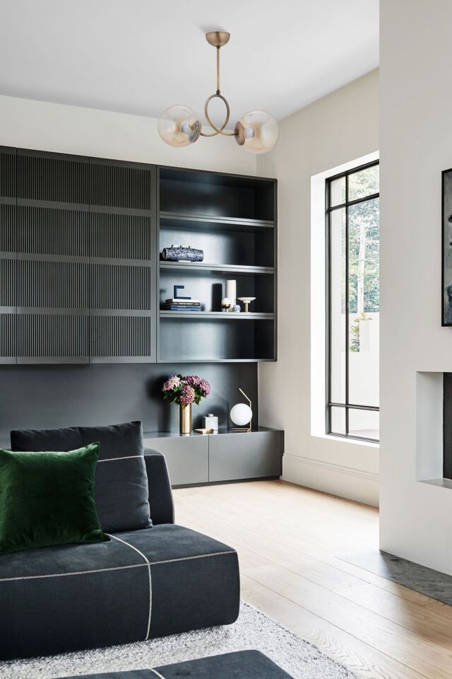Zıt Modern Avize E27 24W 43cm Metal Eskitme/Siyah Dorbien-FZ-7452-2E