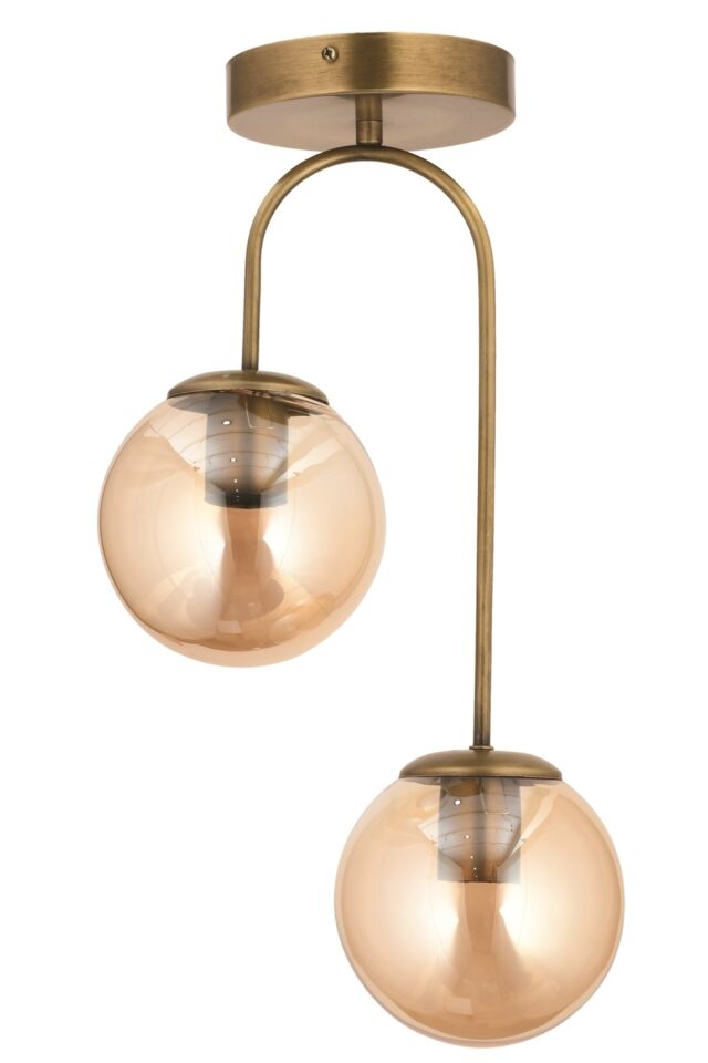 İmbalance Modern Avize E27 24W 15cm Metal Eskitme Dorbien-FZ-7453-2E