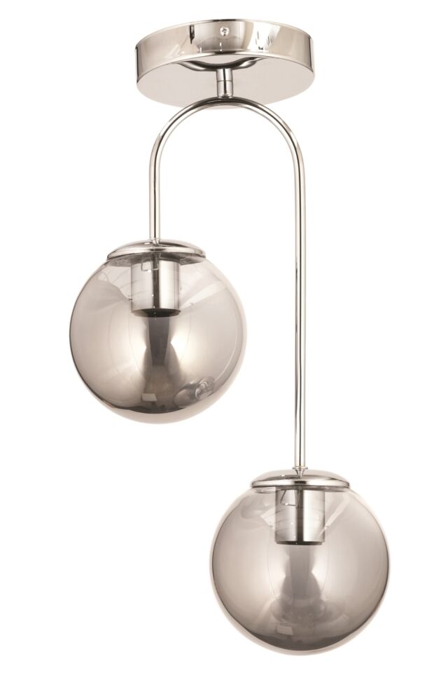 İmbalance Modern Avize E27 24W 15cm Metal Krom Dorbien-FZ-7453-2K