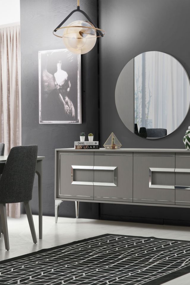 Dünya Modern Avize E27 12W 24cm Metal Eskitme Dorbien-FZ-7456-TE