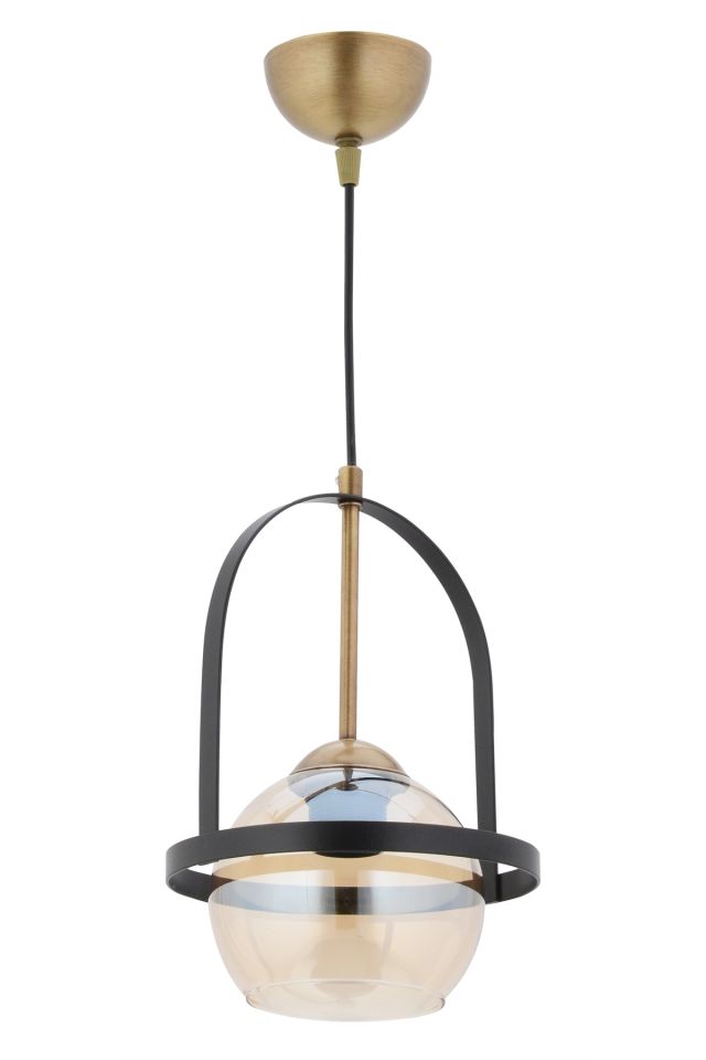 Kemer Modern Avize E27 12W 18cm Metal Eskitme Dorbien-FZ-7457-TE