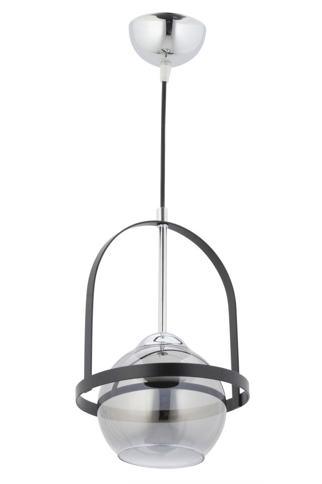 Kemer Modern Avize E27 12W 18cm Metal Krom Dorbien-FZ-7457-TK