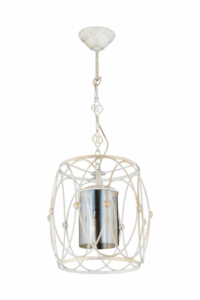Meta Modern Avize E27 12W 30cm Metal Beyaz/Eskitme Dorbien-AV-65074-BBY
