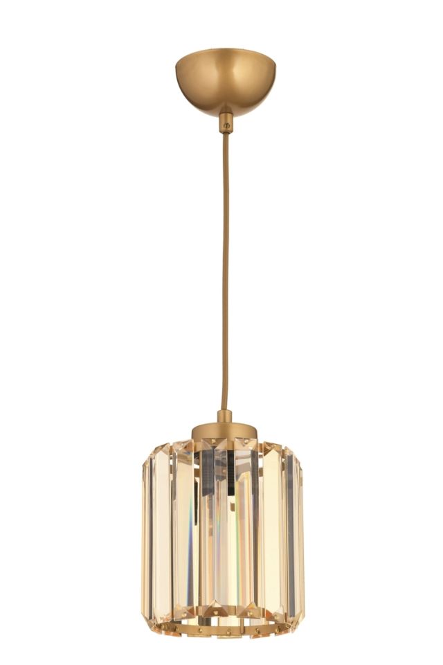 Elmas Modern Avize E27 12W 12cm Metal Sarı Dorbien-FZ-7520-T1-BSA