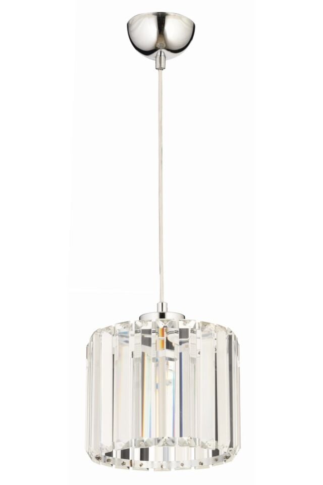 Elmas Modern Avize E27 12W 19cm Metal Krom Dorbien-FZ-7520-T2-K
