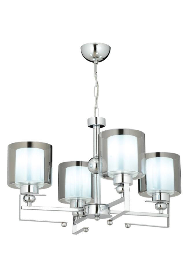 Shine Modern Avize E27 48W 58cm Metal Krom Dorbien-AV-65227-4K