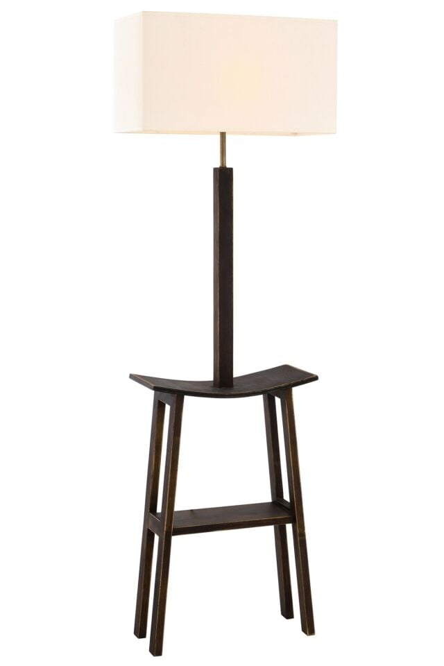 Kıng Lambader E27 12W 45x22cm Metal Eskitme Avonni-HLM-9010-1E